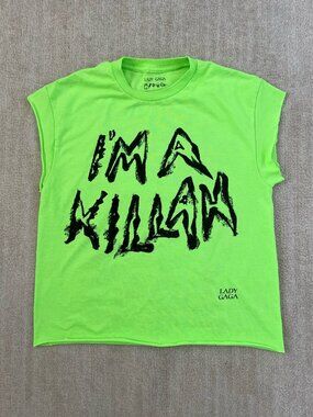 Lady Gaga Mayhem Tour Killah Merch Graphic Tee Shirt Tshirt M